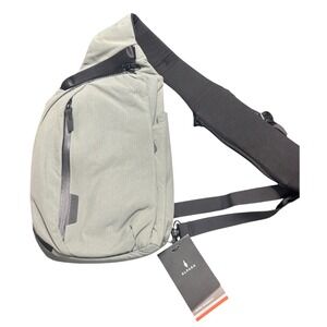 ALPAKA Metro Crossbody Right Shoulder Sling Bag/Tablet Sleeve Gray Axoflux 210D